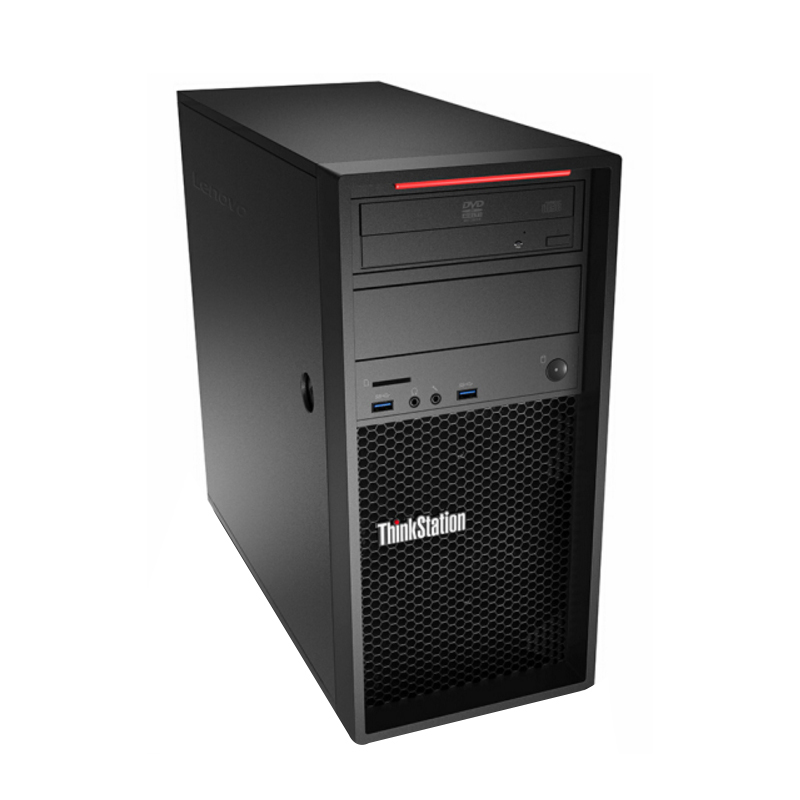 联想(ThinkStation)P320 塔式工作站 主机(I7-6700 8GB 2T+256GB固态 P2000_5G独显 DVDRW)