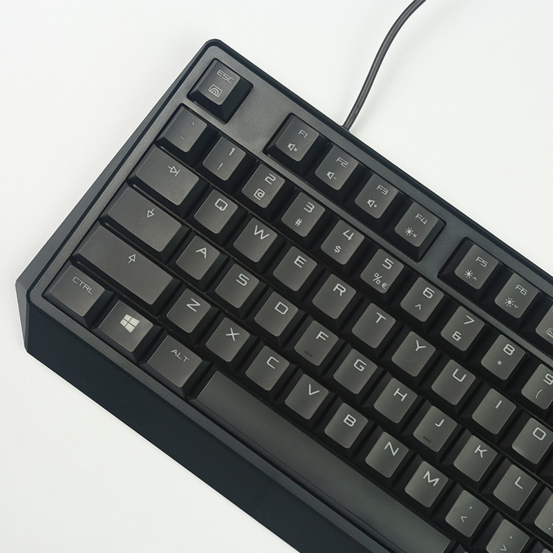 樱桃(CHERRY)MX Board 1.0 TKL G80-3810LUAEU-2 有线 机械键盘 黑轴 黑色
