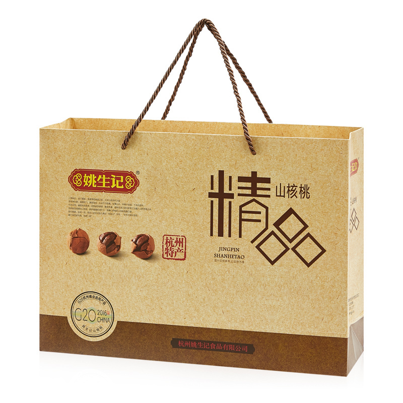 姚生记 “精品”坚果山核桃礼盒956g/6罐装
