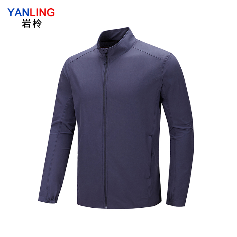 岩柃 梭织立领运动上衣 25YMSD0137高清大图