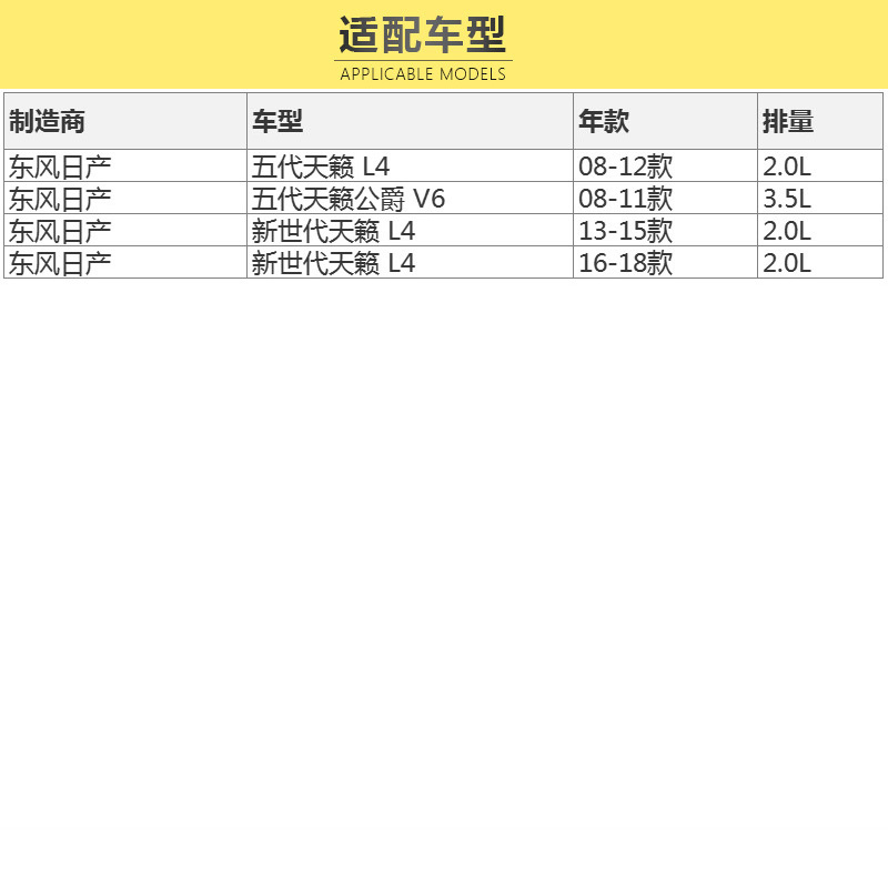 马勒(MAHLE)空气滤LX3441适配08-12款天籁/13-18款天籁 2.0L