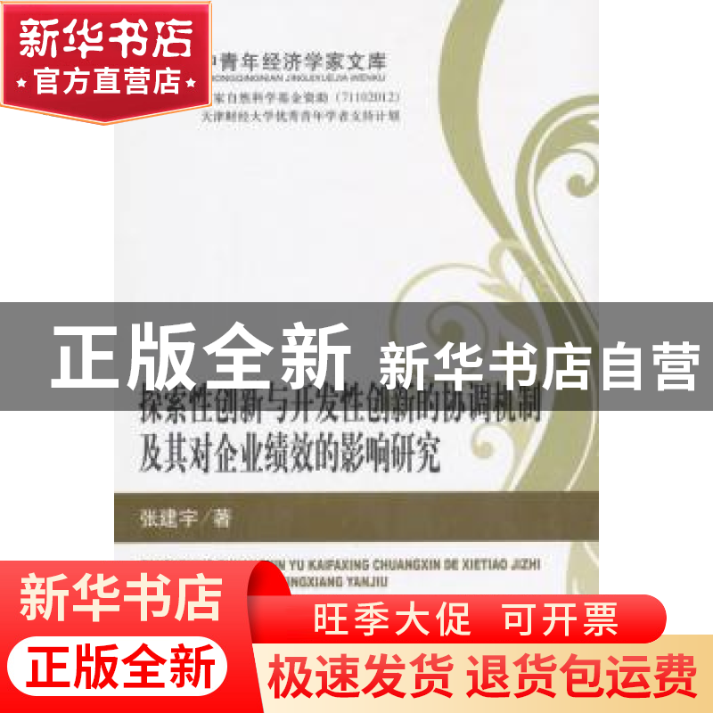 正版 探索性创新与开发性创新的协调机制及其对企业绩效的影响研高清大图