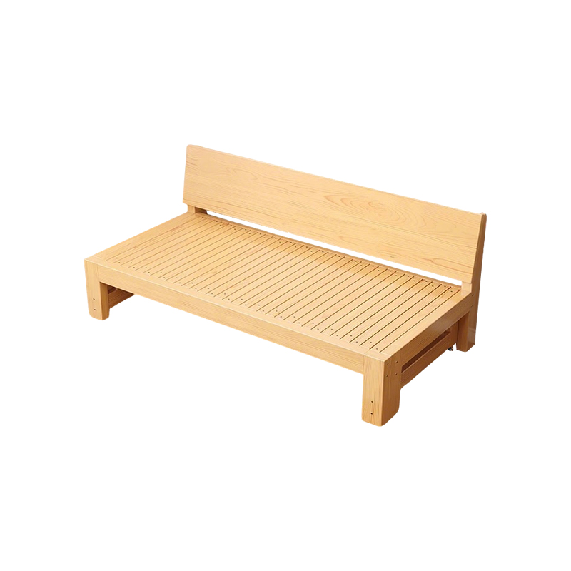 围达 实木伸缩折叠床 150*97*85cm 张高清大图