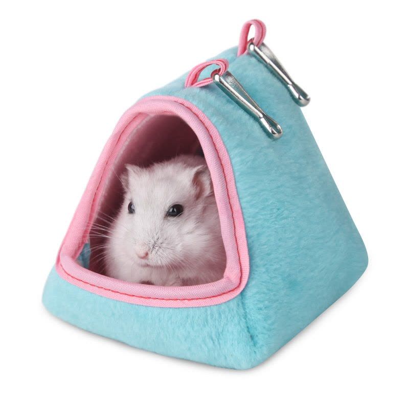 仓鼠兔子保暖小棉窝刺猬房子松鼠冬天过冬用品屋子棉花睡袋图片