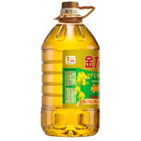 金龙鱼纯香低芥酸菜籽油5L/瓶 食用油菜油 物理压榨 非转基因