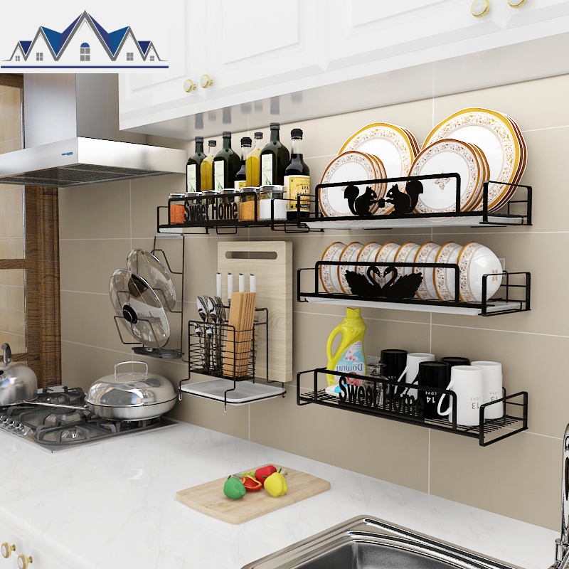 碗架沥水架收纳架家用品放晾碗盘碟架筷勺子收纳盒厨房置物架壁挂_4_756高清大图