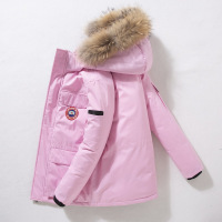 JEEPSPIRIT新款羽绒工装情侣外套羽绒服吉普潮短款时尚冬雪咒加厚衣服_990 4XL 粉色