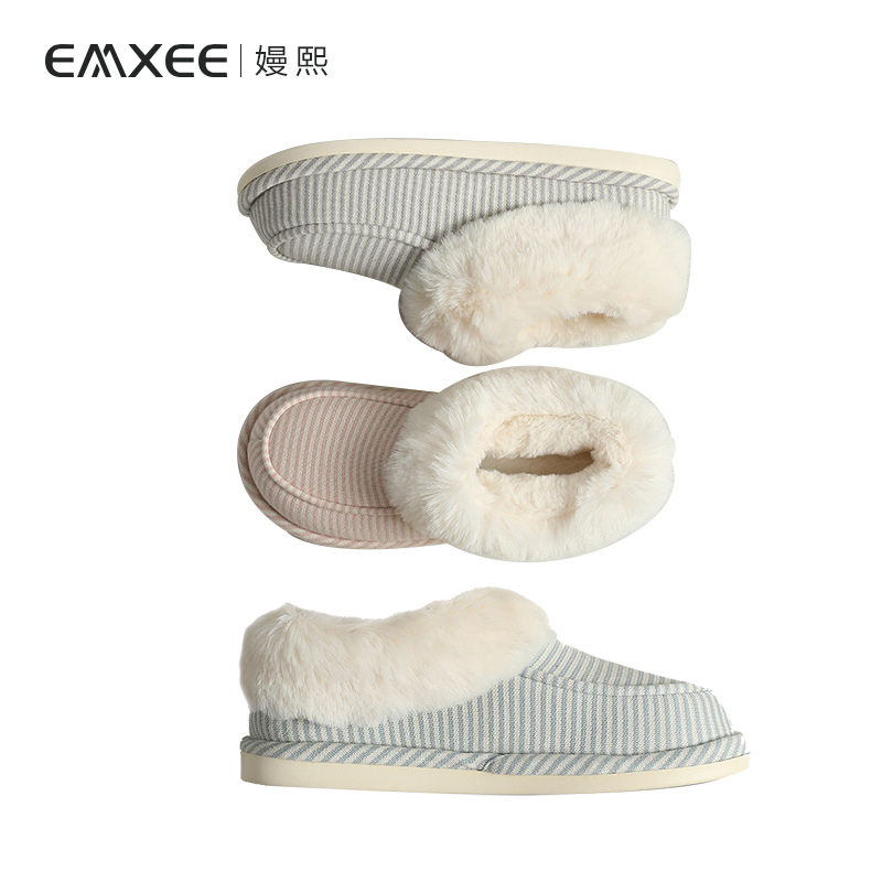 嫚熙(EMXEE)月子鞋春夏加厚软底月子服饰孕妇产后棉鞋
