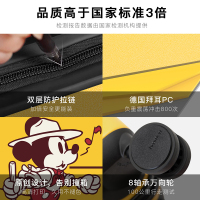 不莱玫迪士尼合作款20纯PC材质万向轮行李箱女24拉杆箱小型轻便卡通登机旅行箱子