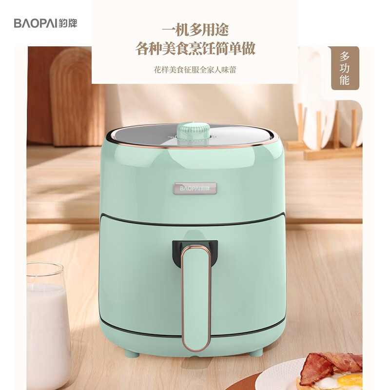 豹牌(BAOPAI)家用易清洗不粘烘烤空气炸锅 (机械款)BP-AF273