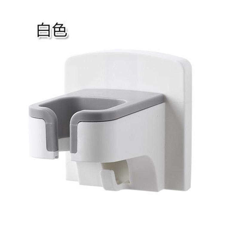 白色_ 优思居 吹风机架免打孔浴室卫生间置物架 壁挂电吹风挂架风筒架子