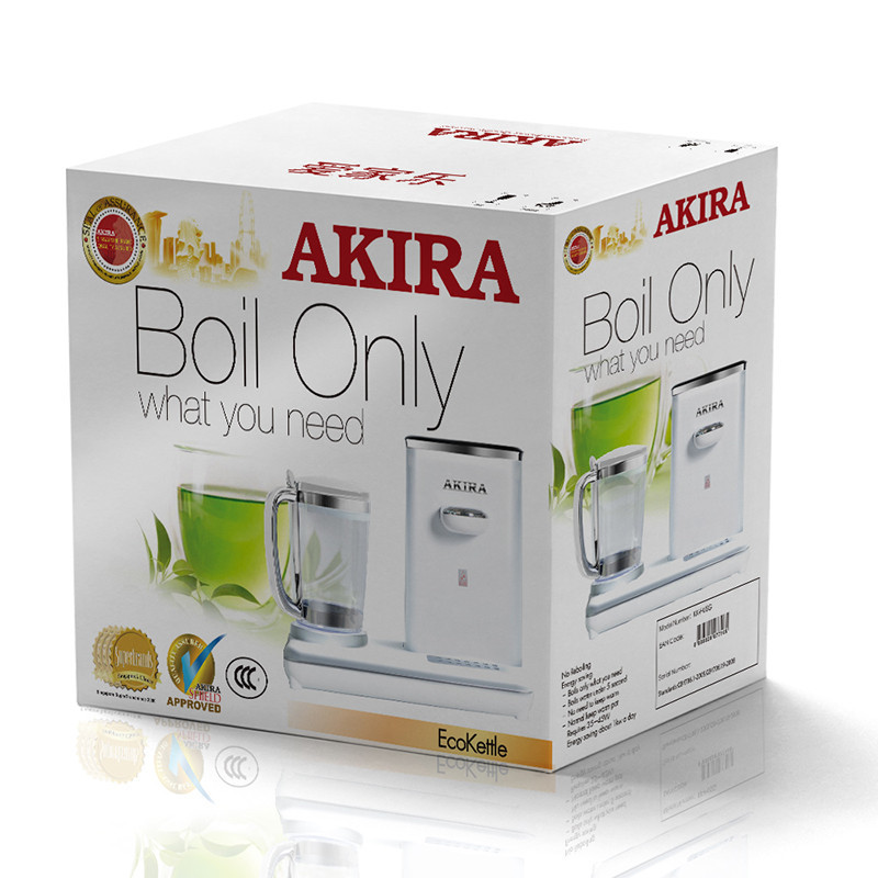 新家坡爱家乐AKIRA KK-F4/SG 即热式开水机家用台式杯桶两用孕婴童调奶器 ABS 白色