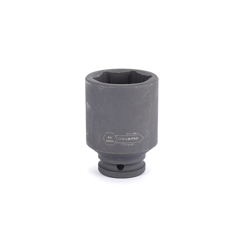 高松takama 重型套筒头(3/4方19mm六角气动加长系列)46mm720446 3/4方19mm系列 六角重型加长100mm套筒46mm