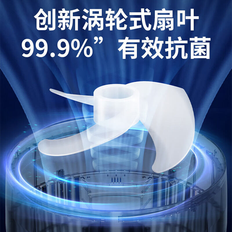 苏泊尔(SUPOR)空气循环扇 家用立式节能落地扇 风扇安静低噪 卧室宿舍台式 摇头电扇 EFC-101A-18