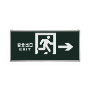 奈斯特 应急疏散指示灯牌 单面 个