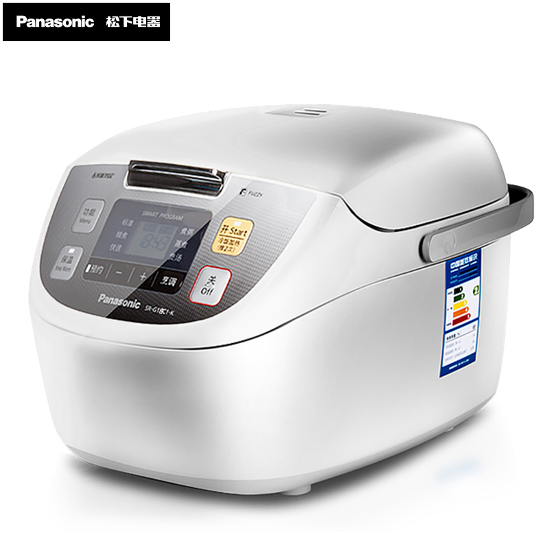 松下(Panasonic)电饭煲SR-G18C1-K 4.8L/升(对应日标1.8L) 备长炭厚锅 底盘加热 电饭锅