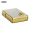ZiPPO 打火机ZBT-3-124a镀金可爱贴章金色小熊可爱小熊限量收芝宝煤油防风