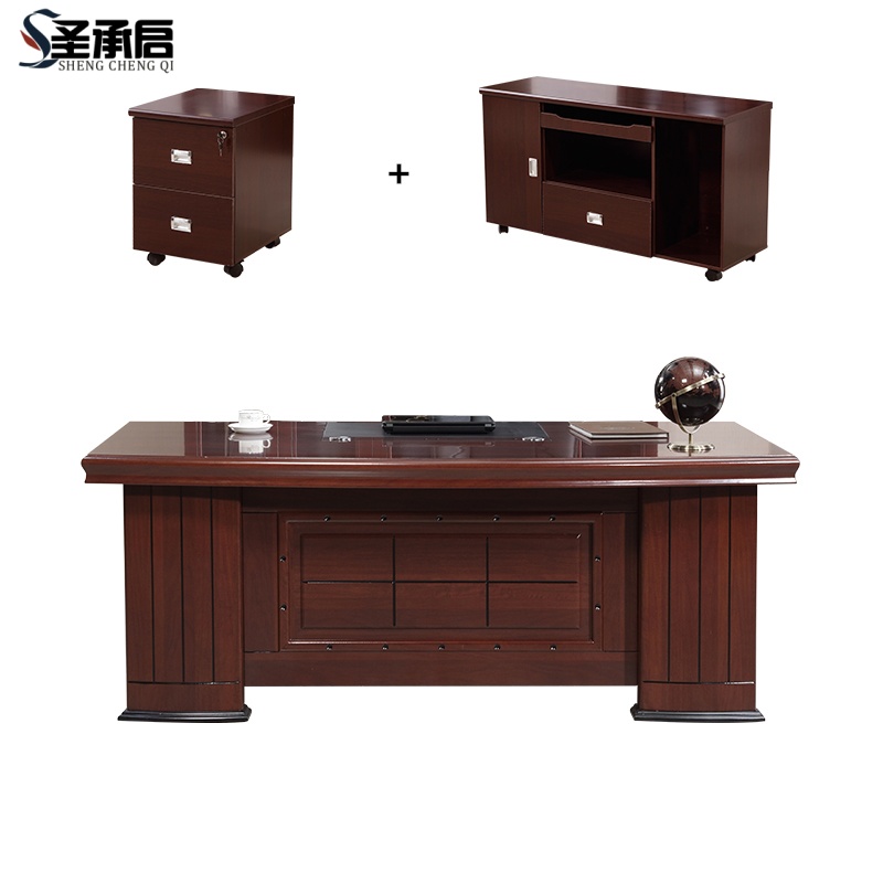 圣承启 班台桌 2.4m张