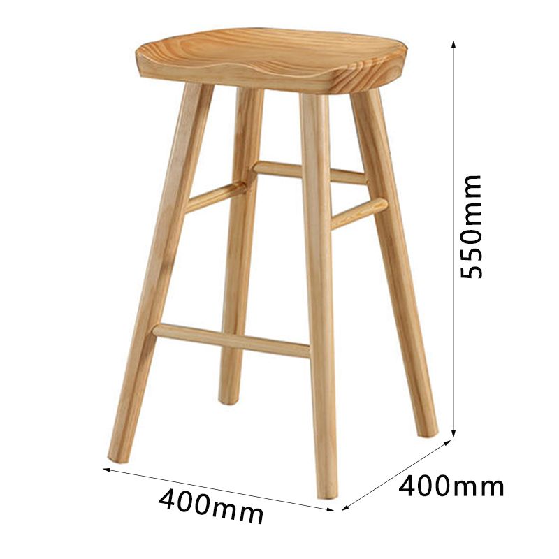 芙瑞塔吧凳 高脚凳40*40*55cm个