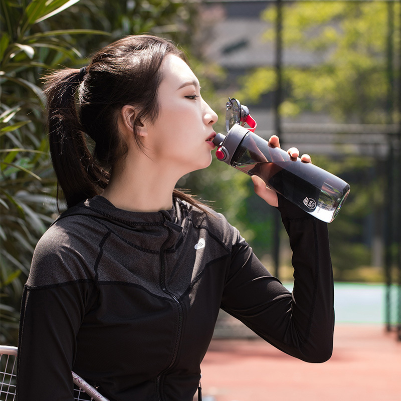 茶花(CHAHUA)派乐运动随行杯610ml 050009 绿色,红色 礼品