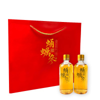 金唯然 蛹蛎参酒富硒大米酒100ml*6送礼箱装酒保健酒