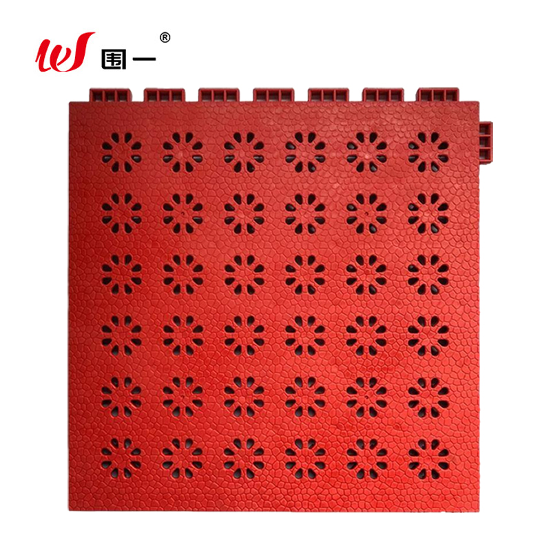 悬浮热塑地板 34钻石纹训练型-16MM 平方米高清大图