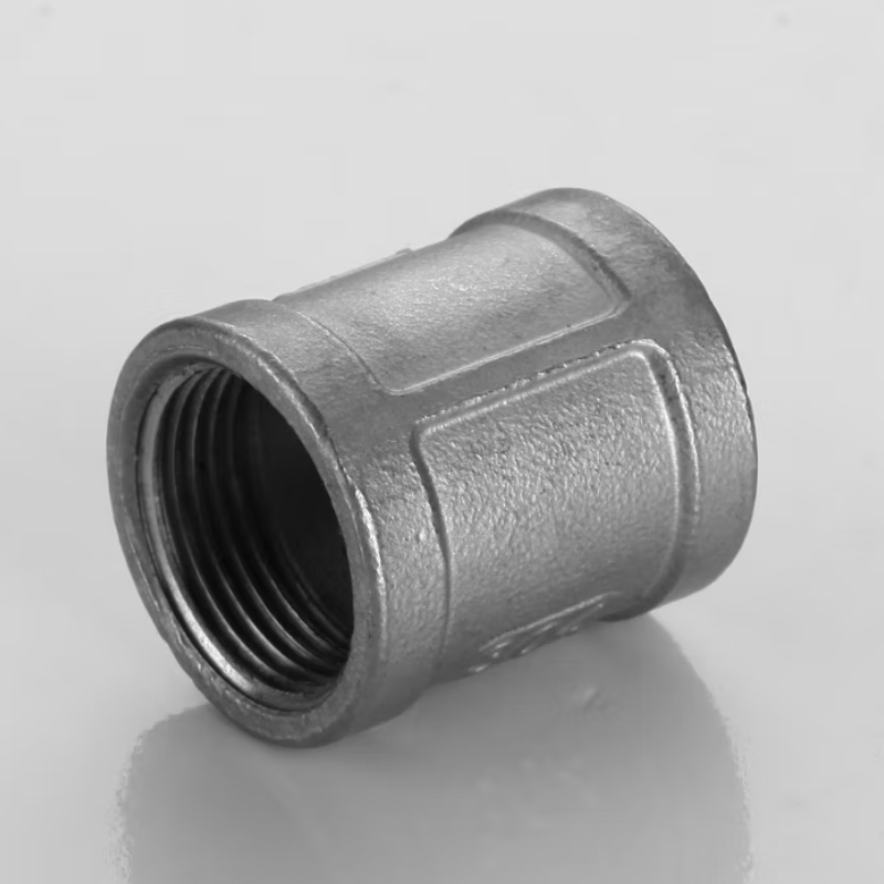 兴酉 不锈钢内牙管箍 DN15 个高清大图