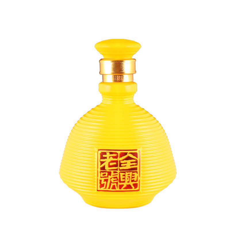 [老八大名酒]41.8度全兴老号和顺(黄)浓香型白酒1.38L*4整箱装高粱粮食酒高度白酒婚宴送礼