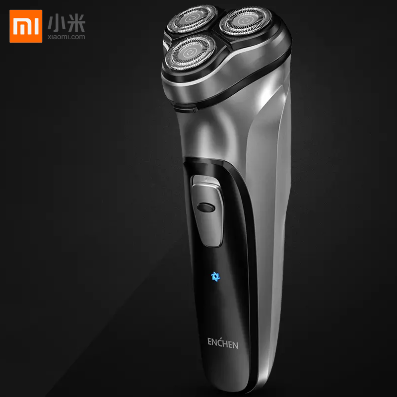[官方旗舰店]小米(mi)有品映趣电动剃须刀男士电动刮胡刀充电式三刀头剃须刀便携式轻便刮胡刀 暗夜黑