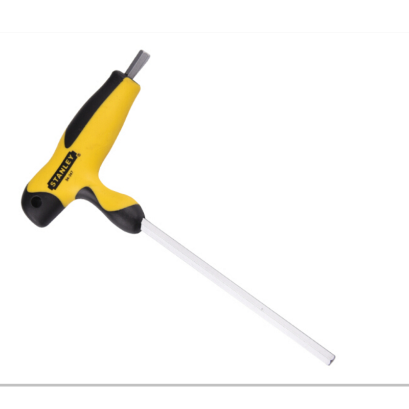 史丹利工具t型内六角扳手t形扳手内六方平球头6角扳手 平头6mm94-348-23