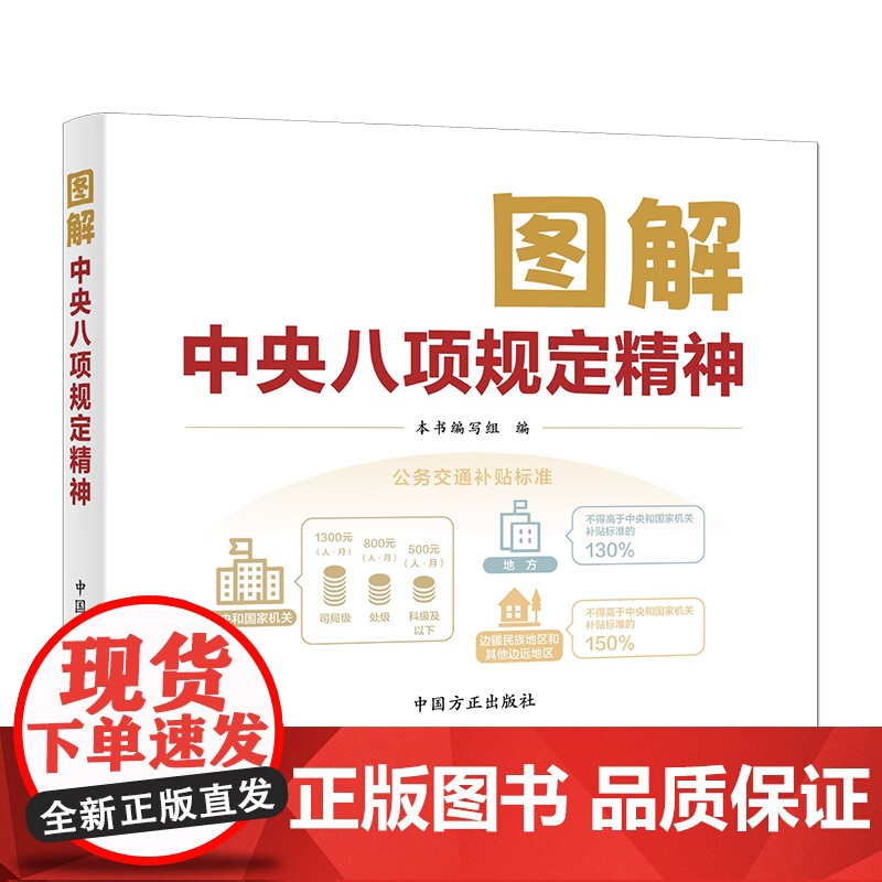 图解中央八项规定精神 中国方正出版社高清大图