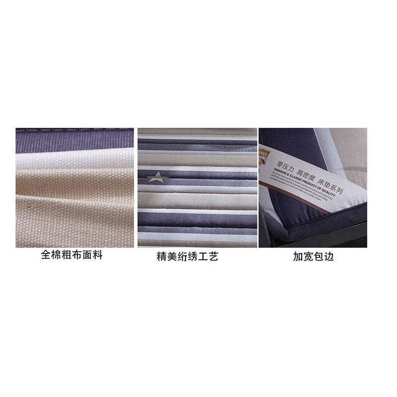 伊伊爱 90*200cm厚3cm 全棉粗布压缩床垫学生宿舍单人床 (单位:个)