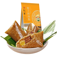 知味观栗子肉粽子140g*4只 知味观端午嘉兴口味粽子 真空早餐方便速食