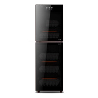 双爵(SOENCHIY)ZTP-208消毒柜家用小型立式迷你立式保洁柜 双门高温不锈钢箱厨房商用消毒碗柜