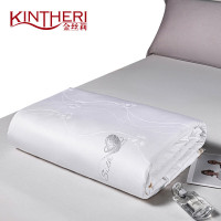 金丝莉(KINTHERI) 60支全棉提花蚕丝被 200*230cm JB-1357 条