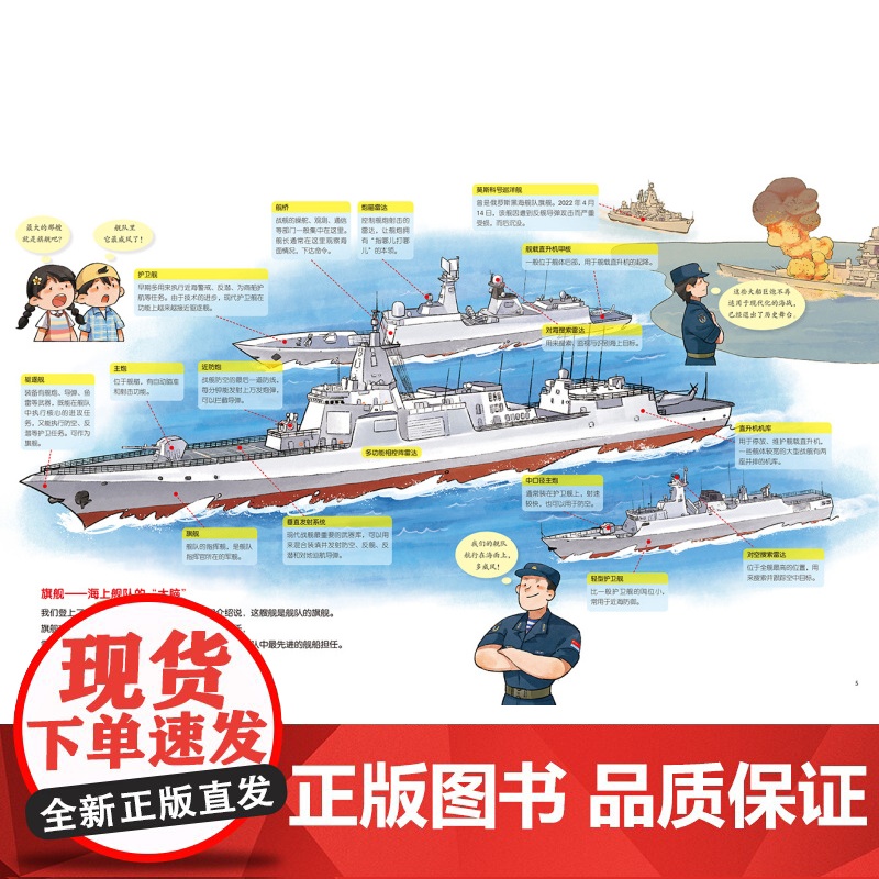 少年强国军事科普绘本全5册 大国装备 联合利剑2024 联合夺取 军事演习精打要害 海陆空国防统一军事科普科普大国重器北高清大图