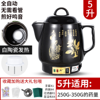 壶全自动煎药壶电煎法耐(FANAI)中医壶药罐养生壶家用熬中医砂锅煮药 5升白陶晶自动煎药收藏送礼