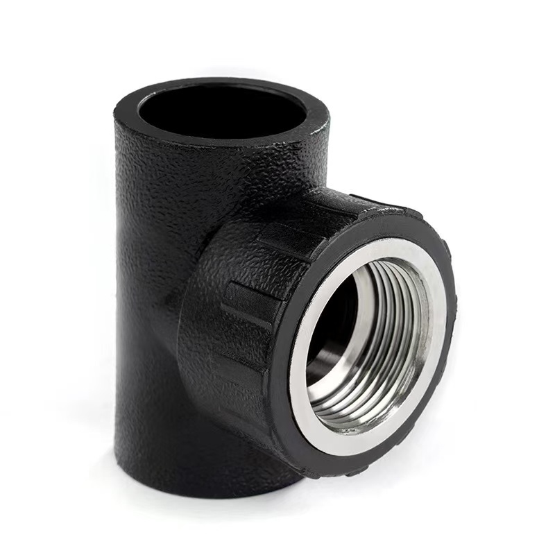 伟鹏双兴 PE内丝三通热熔三通 PE63螺纹1.5寸 个高清大图