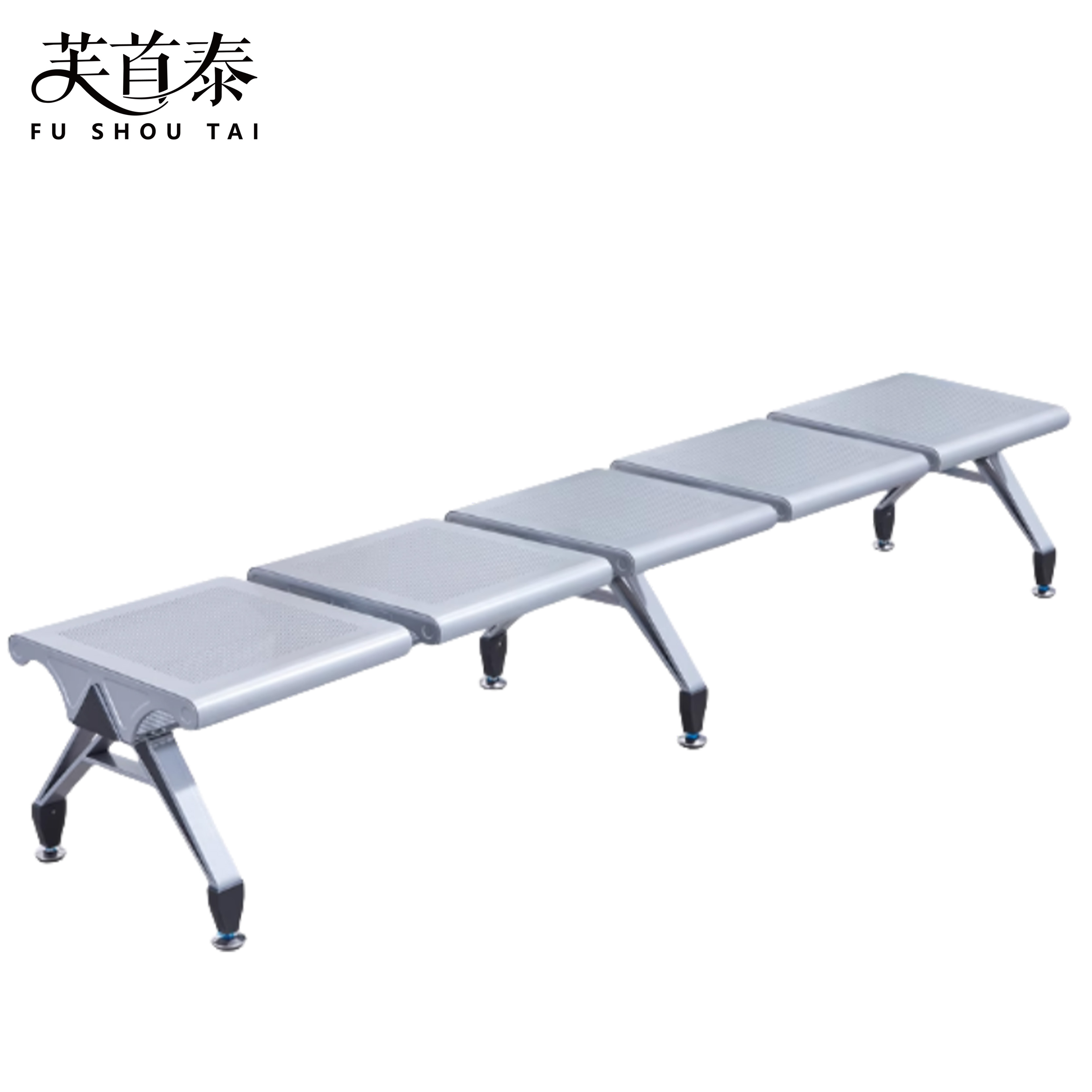 芙首泰等候连排凳2670*500*410mm把高清大图