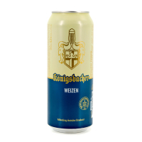 特价清仓！德国原装进口啤酒 德冠1689小麦啤500ml*24听 整箱装 原浆醇厚 2022年1月份到期
