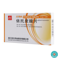 雅泰 依托度酸片 0.2g*12片/盒