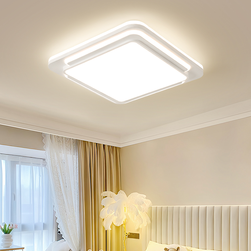 雷士照明吸顶灯2026新款主客厅灯智能卧室简约灯具全屋套餐白色高清大图