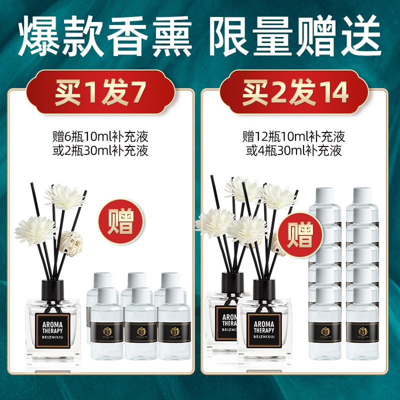 香薰[随机香味1瓶]家用室内留香厕所熏香摆件卧室卫生间房间净化空气清新剂高清大图