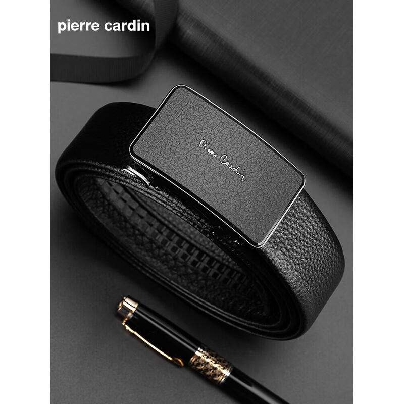 皮尔卡丹(pierre cardin)新款休闲男式自动扣皮带J2N826Z-1081102A3 黑色