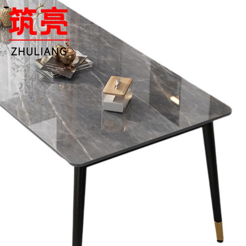筑亮 岩板餐桌 Y12070 张高清大图