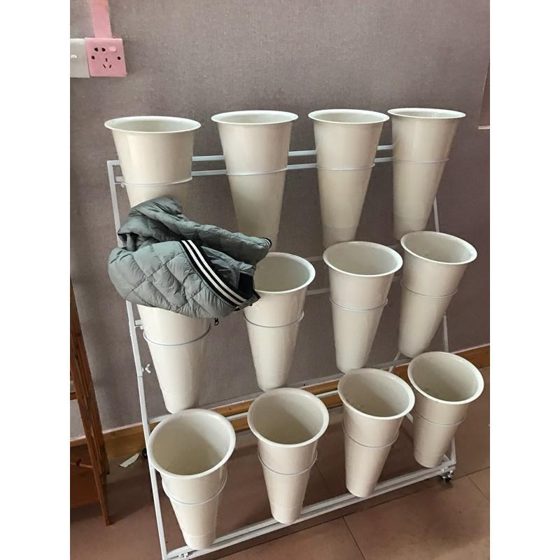 大号花店多层花架 花店货架 铁艺花架 鲜花货架 花店花桶 展示架定制