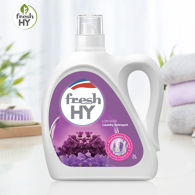 菁华清可新薰衣草留香洗衣液3L 除菌深层洁净低泡配方