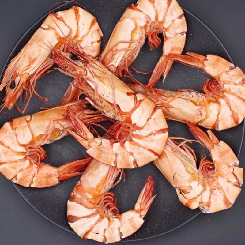 特大烤虾500g斑节虾干网红斑节虾虾干大虾干九节虾干天然补钙