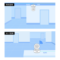 TP-LINK 无线监控摄像头 300万高清云台 TL-IPC43AN-4 霜白 家用网络智能安防摄像机手机远程红外夜视