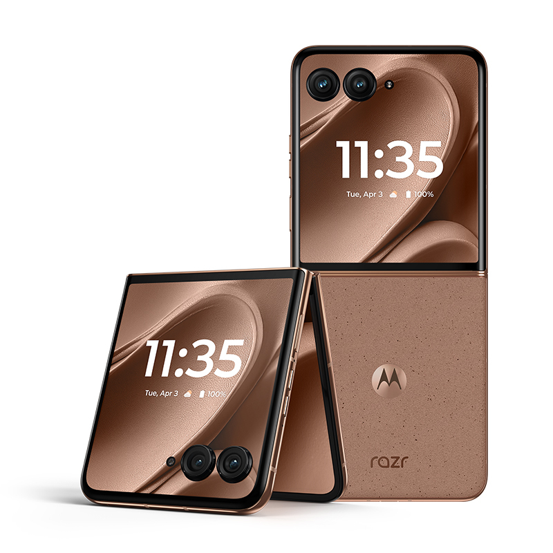 摩托罗拉moto razr 60 pro 折叠手机16GB+1TB 摩卡慕斯